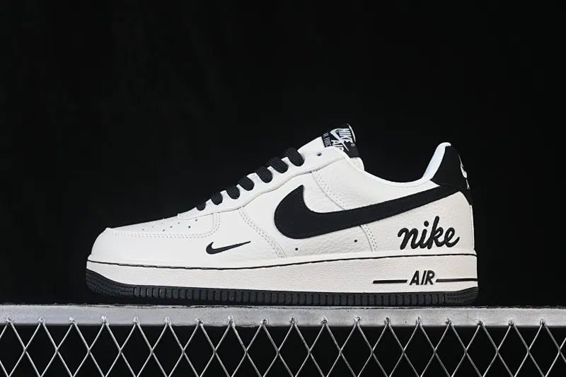All Categories Nk Air Force 1 Air Force Series Nk Air Force 1 Low Air Force Low Nike Air Force 1'07 Low Beige White Black Air Force One Low Casual Shoes NH0601-546